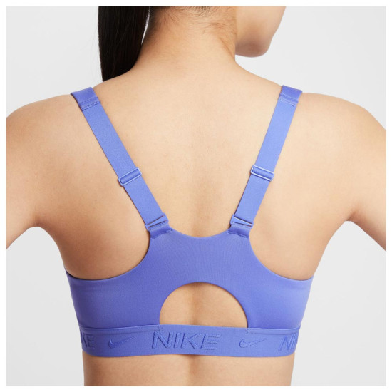 Nike Γυναικείο μπουστάκι Indy High Support Padded Front-Zip Sports Bra